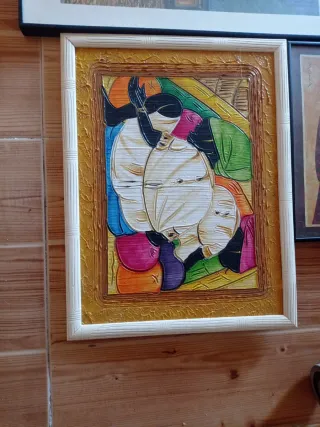 Lote de 4 Cuadros Decorativos