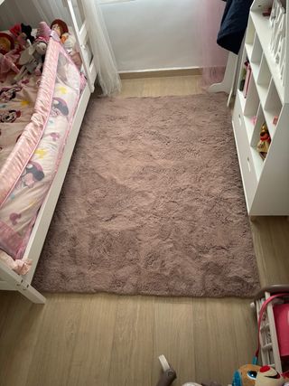 Alfombra rosa suave 120x170