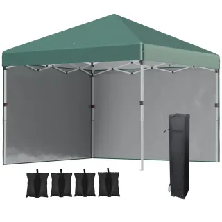 Carpa Plegable Pop-up 3x3m c/2 Paredes