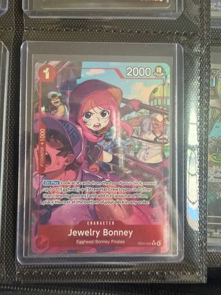 Carta One Piece TCG Jewelry Bonney EB04-002