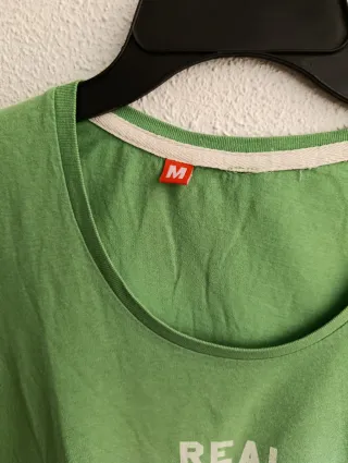 Talla M Camiseta Superdry verde mujer