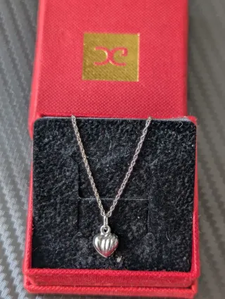 Collar Corazón Oro 14K