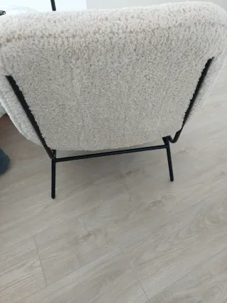 Sillón individual Zara Home beige