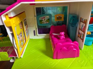 Casa Pin y Pon con accesorios y muñecos