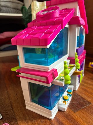 Casa Pin y Pon con accesorios y muñecos