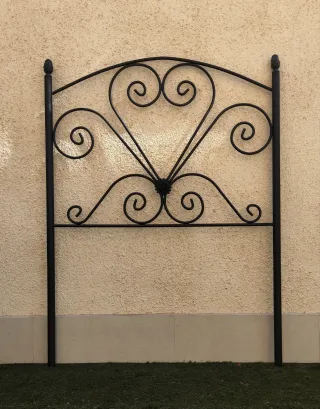 Cabezal forja negro 95 cm