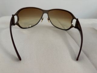 Gafas de Sol Gucci Marrones y Doradas