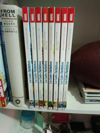 los cuatro fantásticos biblioteca marvel