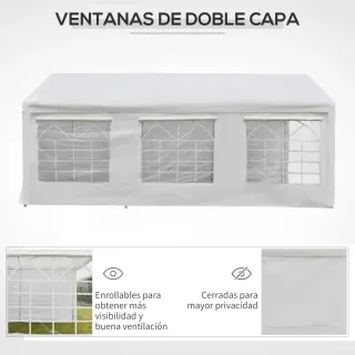 Carpa para Fiestas 6x3m