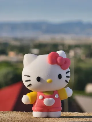 Muñeca Hello Kitty 3D