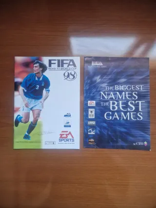 Manuali per Age of Empires II, Fifa 98, Red alert