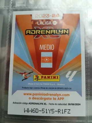 Aimar Oroz Influencer Adrenalyn 2023-24