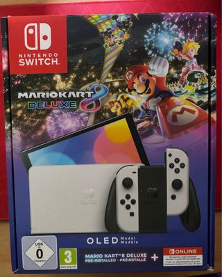 Nintendo Switch OLED Blanca + juego