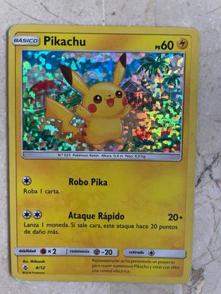 Lote 3 Cartas Pokémon: Snorlax, Pikachu, Sobble