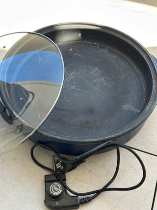 Sartén Eléctrica Multiusos Azul