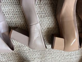 Botines y Zapatos Beige y Blancos