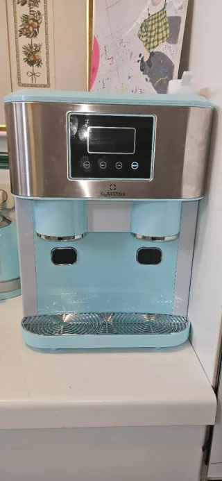 Máquina de hielo Klarstein tipo dispensador ❄️