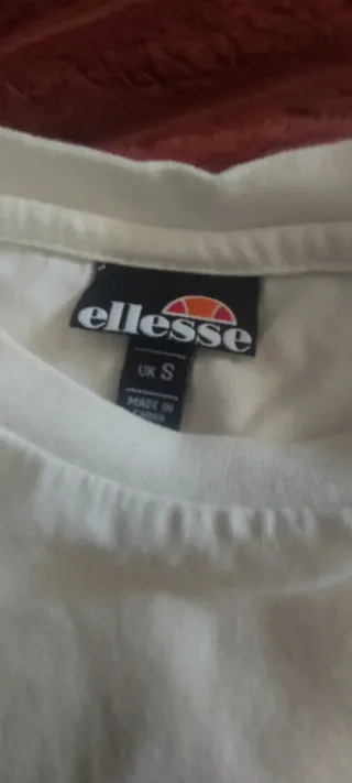 Camiseta Ellesse Blanca Manga Corta