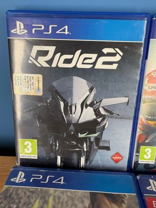 Lotto 4 Giochi PS4: Ride 2, MotoGP, FIFA 17, F1 20