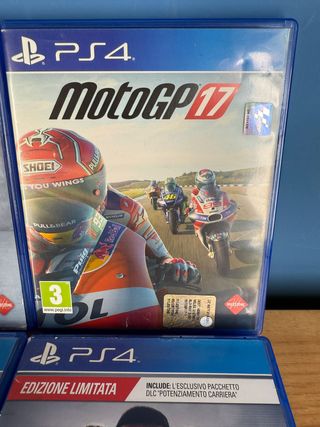 Lotto 4 Giochi PS4: Ride 2, MotoGP, FIFA 17, F1 20