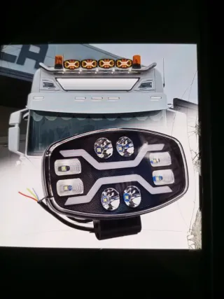 Luz LED Camión Volvo/Scania 9 100W