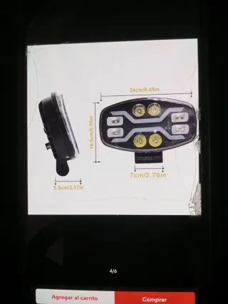 Luz LED Camión Volvo/Scania 9 100W