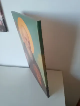 Cuadro de San Benito 45x30cm