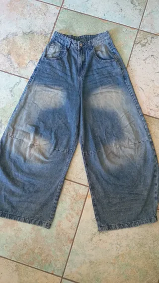 Jeans ballon vita alta tg. S