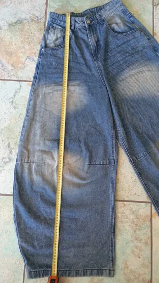 Jeans ballon vita alta tg. S