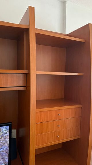 Mueble de salón modular madera