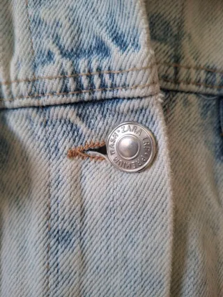 Giacca denim blu