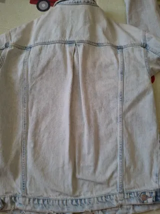 Giacca denim blu