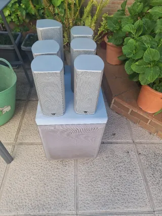Conjunto Altavoces Vieta Gris