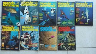 Riviste  Mondo sommerso anni '70 e '80