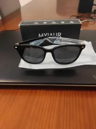 Gafas de sol polarizadas MYIAUR negras