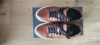 Sneakers in pelle marrone misura 41