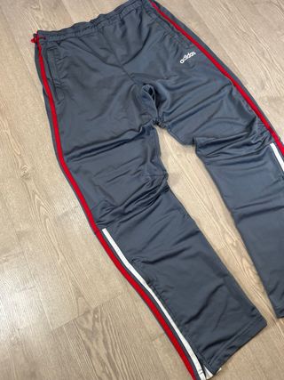 Chándal Adidas Vintage Gris y Blanco