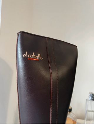 Botas de cuero El Caballo, sin estrenar