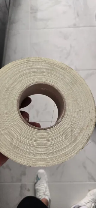Cinta para tapar rayas en pared o pladur etc