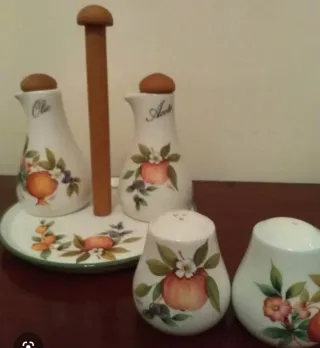 Set Olio e Aceto Tiffany Ceramica