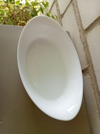 2 Fuentes Horno Luminarc Blancas Ovaladas