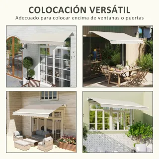 Techo Toldo Repuesto 2,8x2,5m Beige