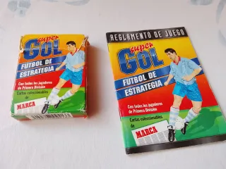Super Gol Futbol de Estrategia Cartas