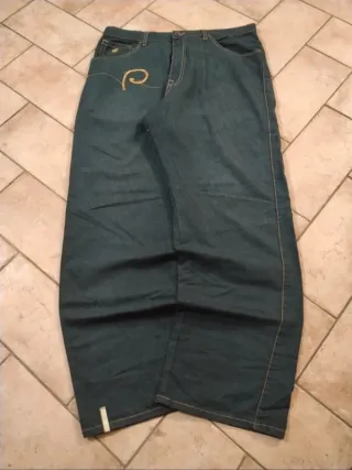 Rocawear W38 Jeans Y2K Hip Hop Larghi
