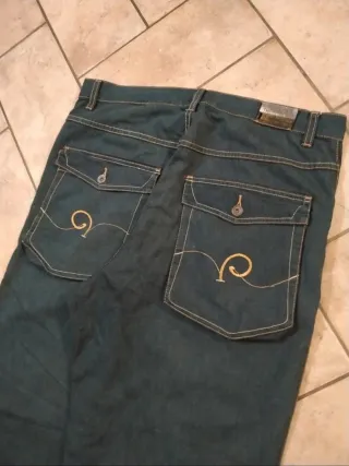 Rocawear W38 Jeans Y2K Hip Hop Larghi