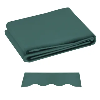 Techo Toldo Repuesto 282x250 cm Verde