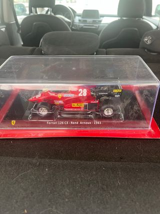 Coche F1 Ferrari 126 C3 - René Arnoux 1983