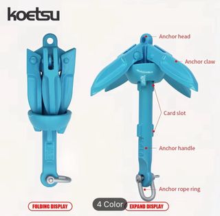 Ancla plegable kayak 1.5LB/0.7KG