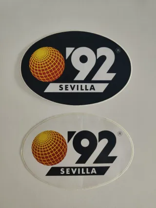 Pegatinas EXPO 92 Sevilla Originales