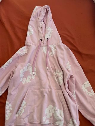 Chándal unisex Denim Tears rosas con estampado